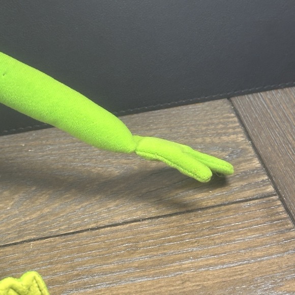 Vintage Nanco Sesame Street Kermit The‎ Frog Slinky Suction Cup 13" Plush Figure - Picture 8 of 16